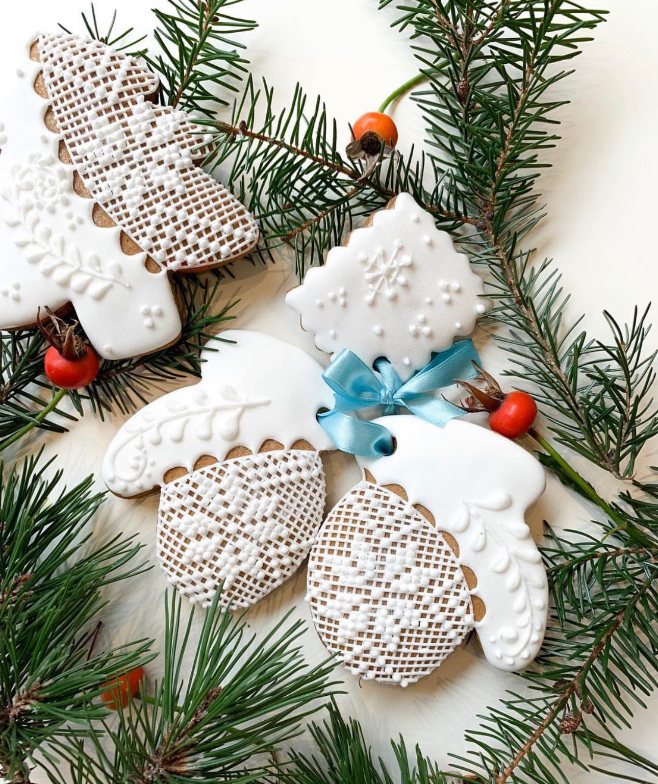 Spitzenzauber Weihnachtsset aus 3 Lebkuchen