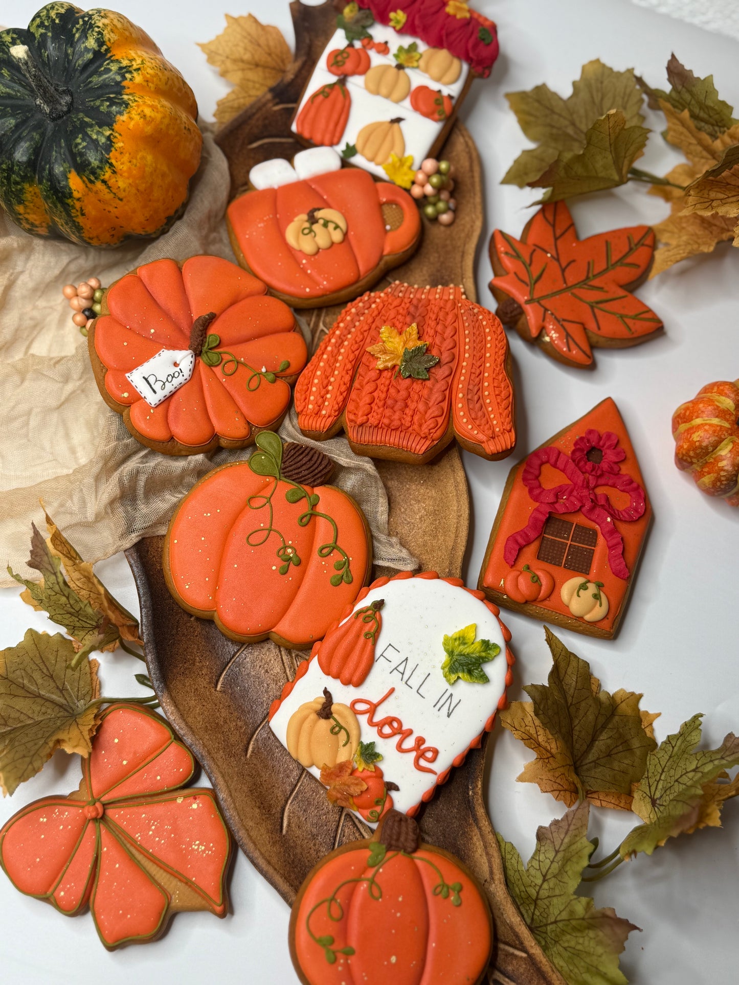 Halloween Set aus 10 Cookies