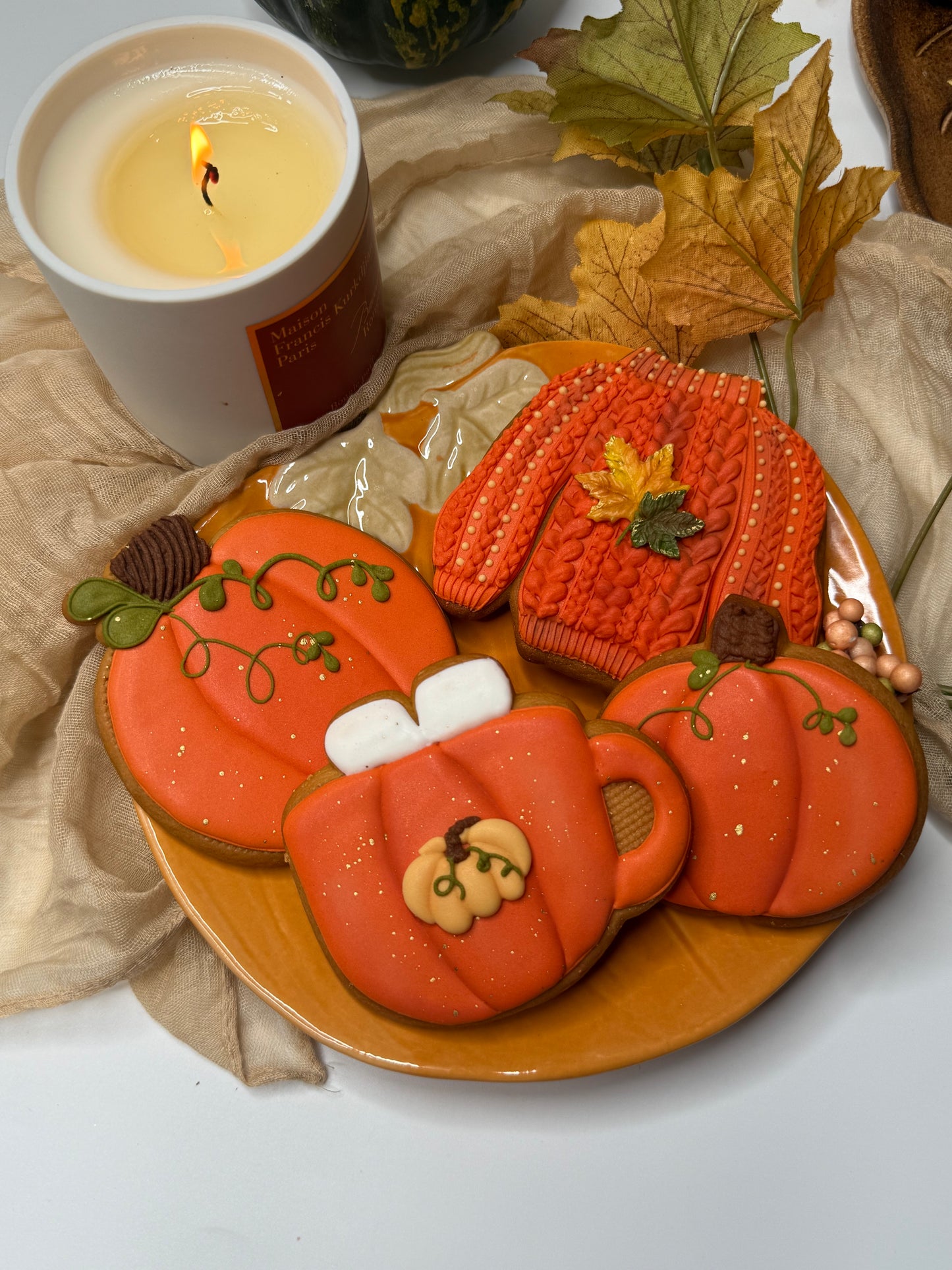 Halloween Set aus 10 Cookies