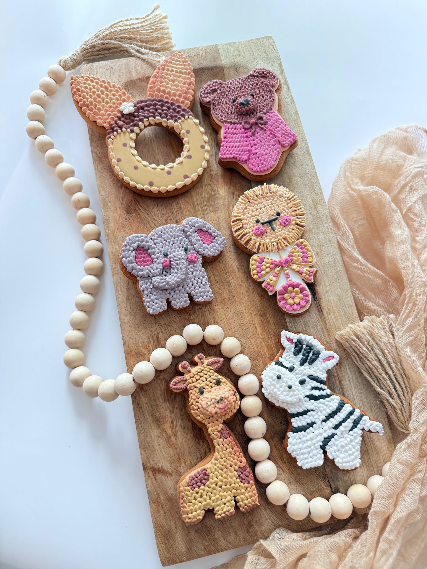 Babyshower Set aus 10 Cookies