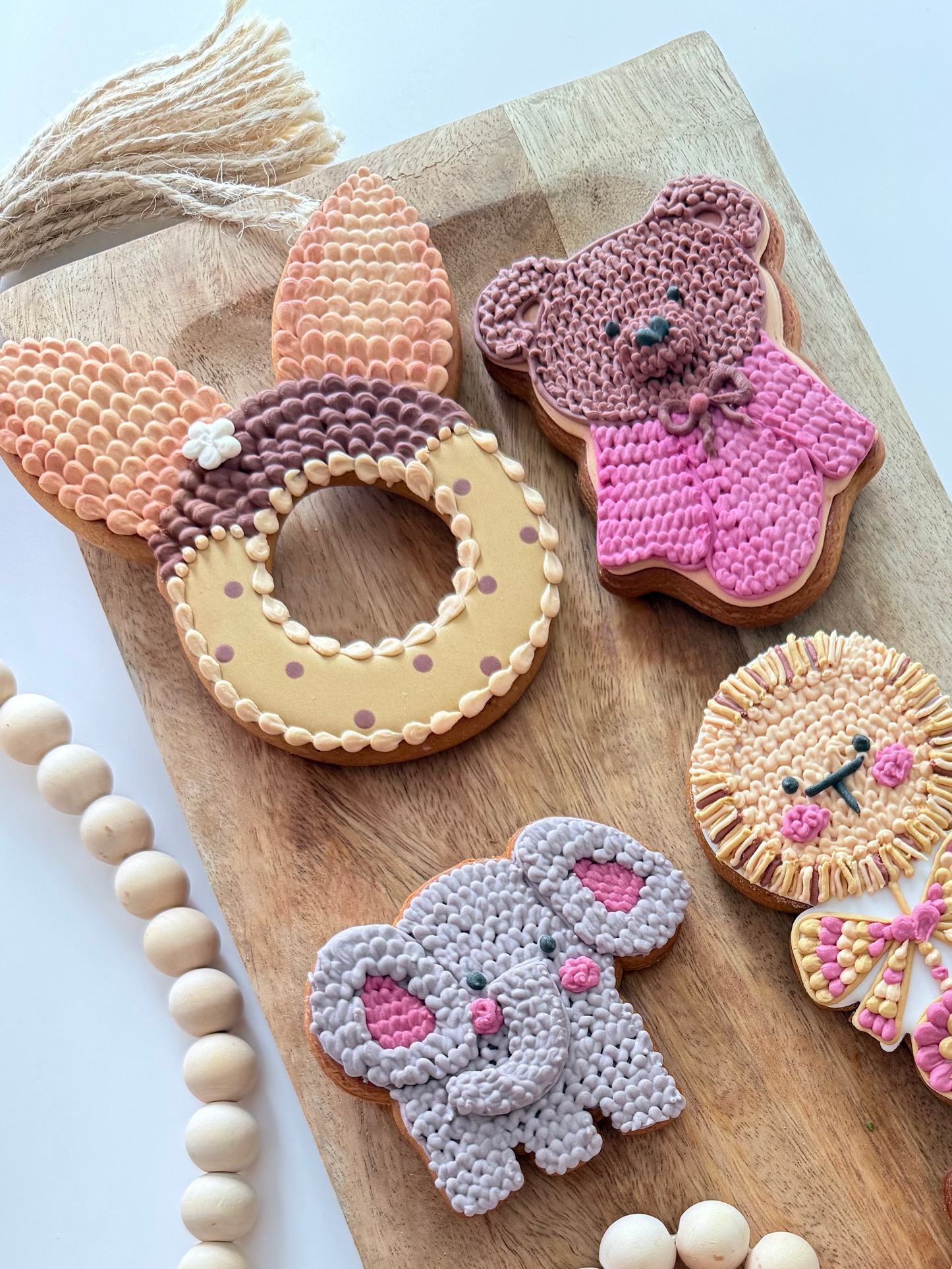 Babyshower Set aus 10 Cookies