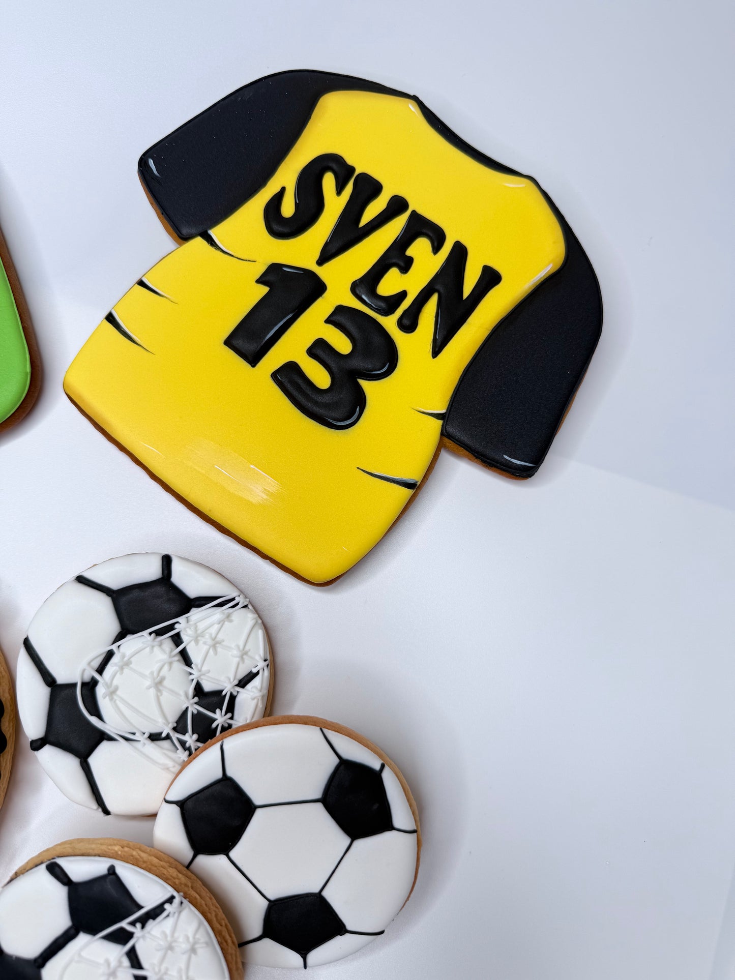 Fussball Set aus 10 Cookies