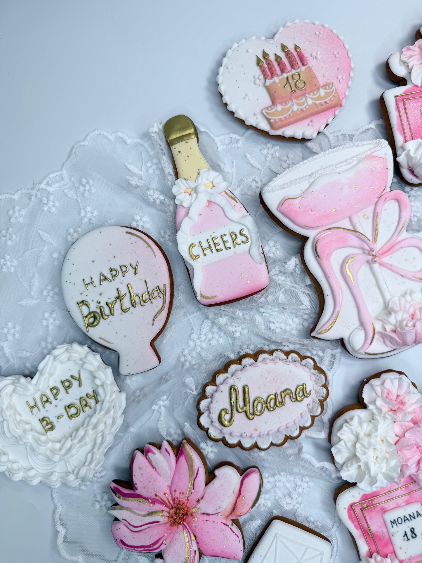 Cookies Geschenkset: Champagne