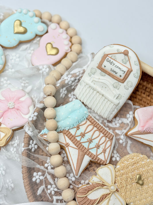 Baby Shower Kekse