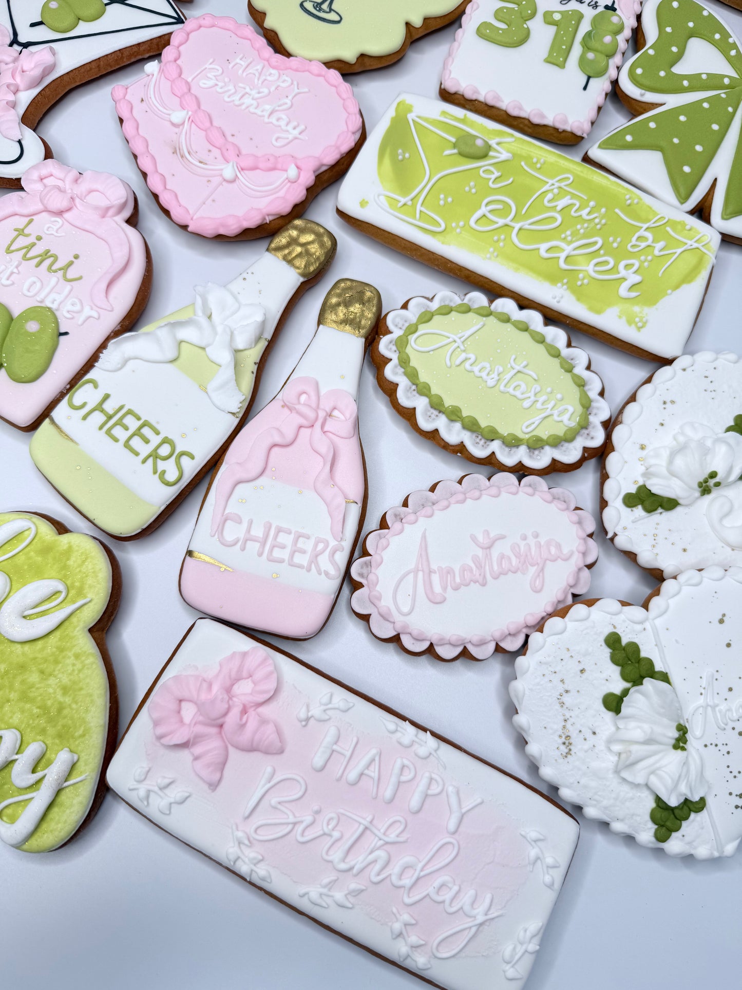 Geburtstag: Tiny bit older. Set aus 10 Cookies